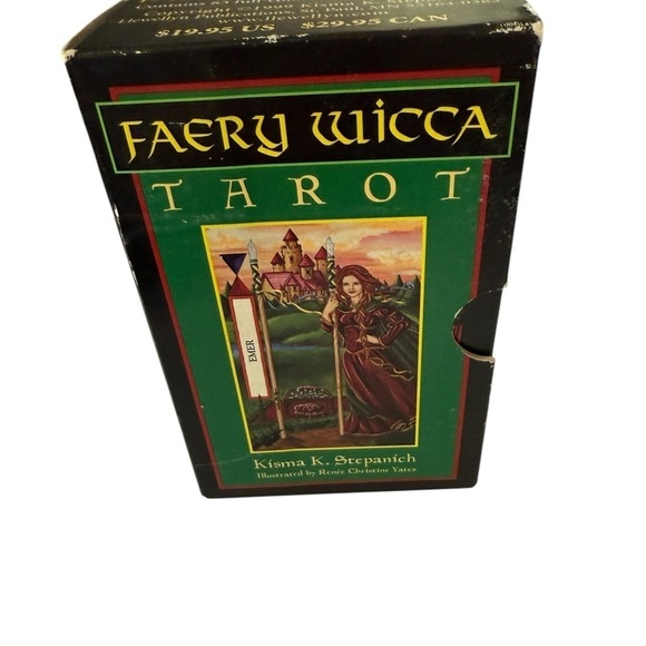 Faery Wicca Tarot Cards with 83 Full Color tarot cards and Booklet 1999 - Picture 1 of 7